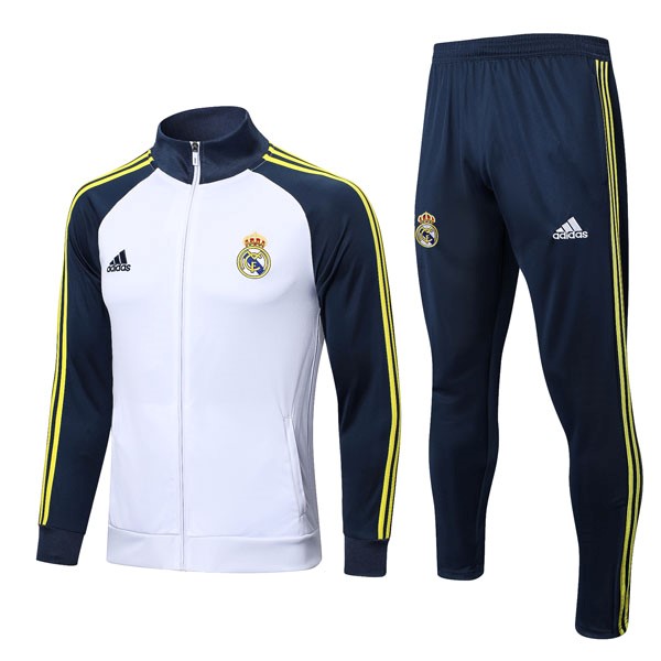 Trainingsanzug Real Madrid 2022-23 Weiß Blau